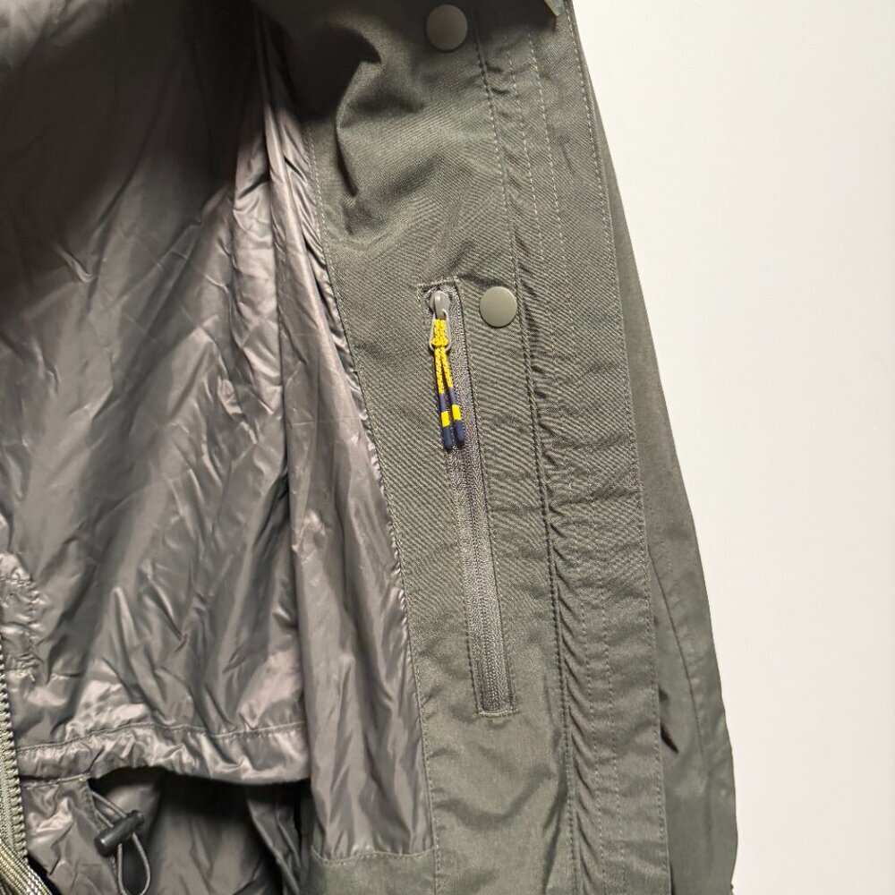 Lole Piper Oversized Packable Rain Jacket Olive Large NWOT - Picture 9 of 10